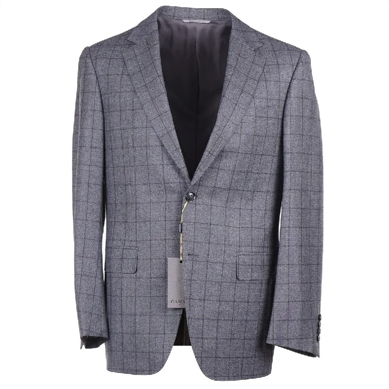 Canali Regular-Fit Soft Wool Suit Lumberjack