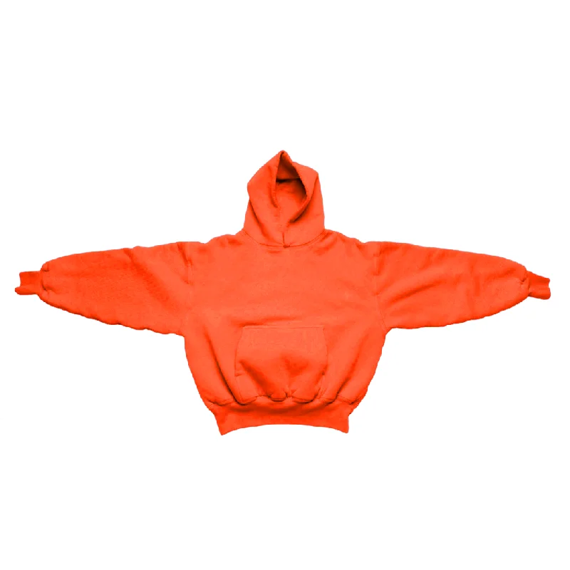 1800 GSM 'Burnt Orange' Hoodie with CRDLCK™ Modern Men's Geometric