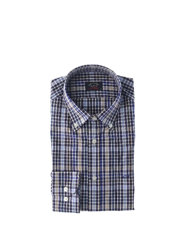 Cotton Poplin Shirt 13313027 Dynamic Men's Glow