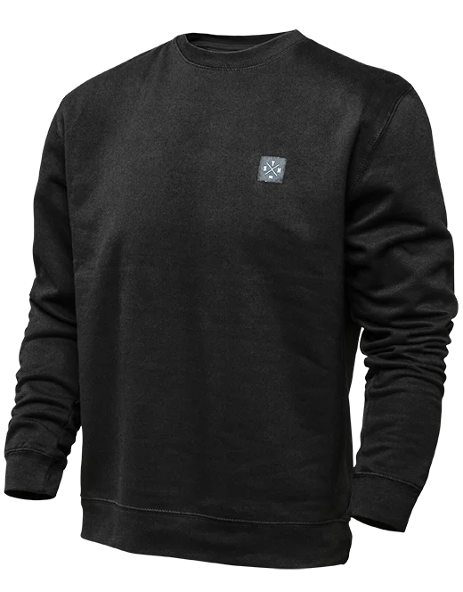 Benchmark Crew Neck - Black Youthful Men's Pop