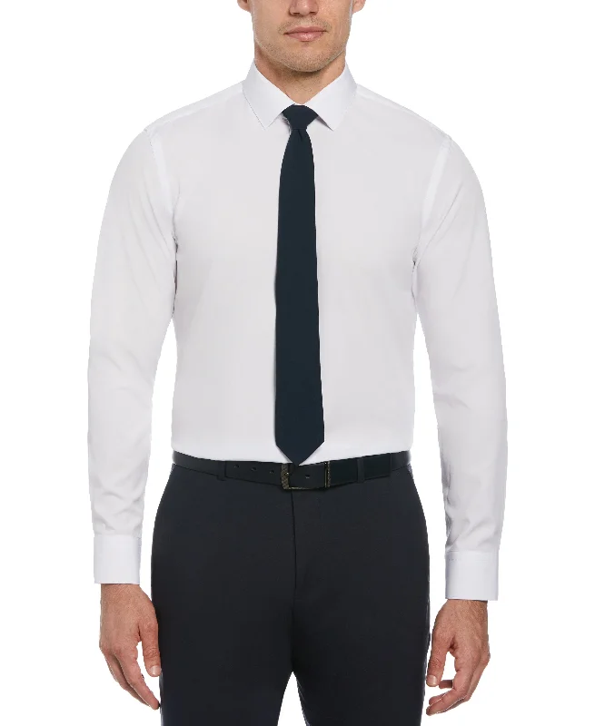 Slim Fit Total Stretch Performance Dress Shirt Athletic Men's High