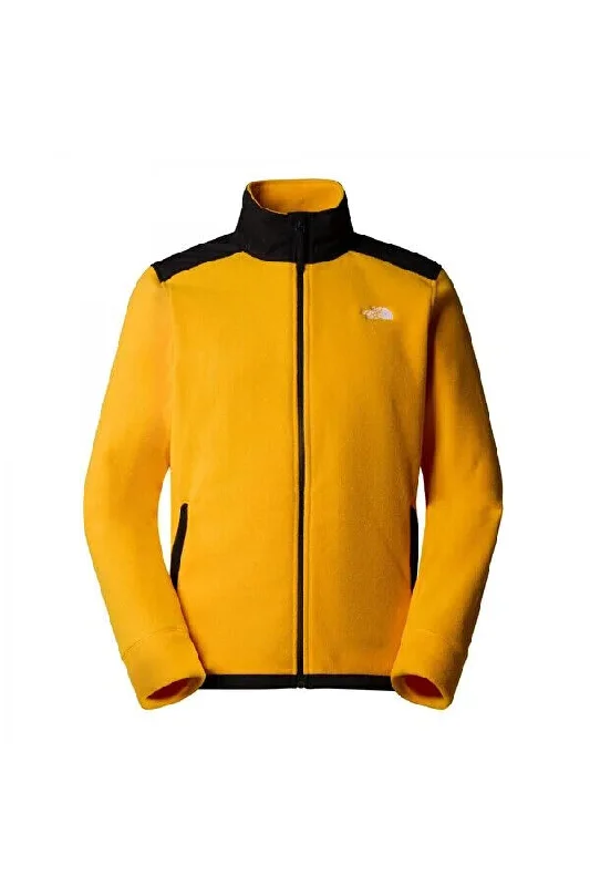 The North Face Alpine Polartec 200 NF0A7WWL Jacket Men's Yellow Full Zip SGN731 Laid