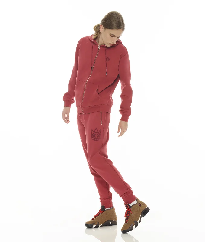 SWEATPANT IN GARNET Polished Men's Satin