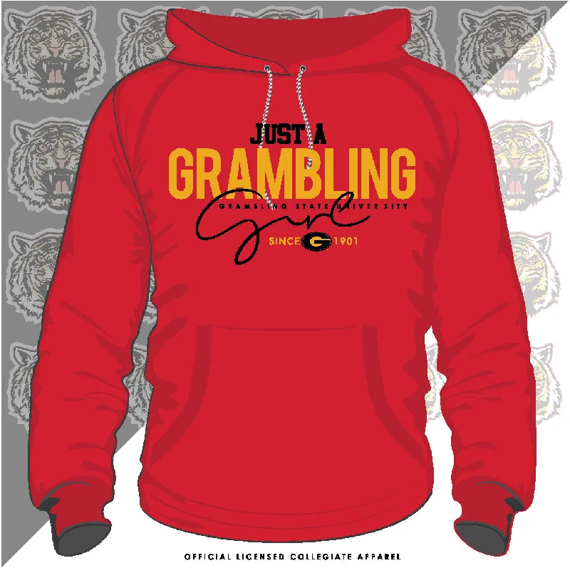 GSU | Just A Girl Red | Unisex HOODIE (Z) Bold Men's Animal