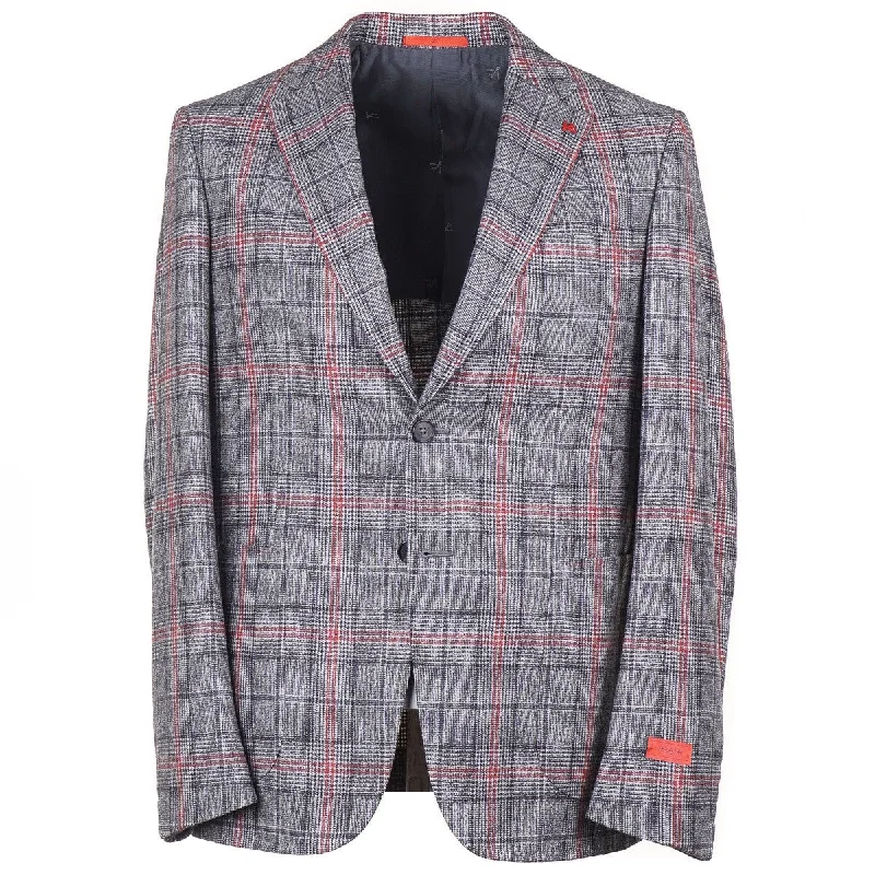 Isaia Soft Brushed Flannel Wool Suit Elegant Men's Cashmere