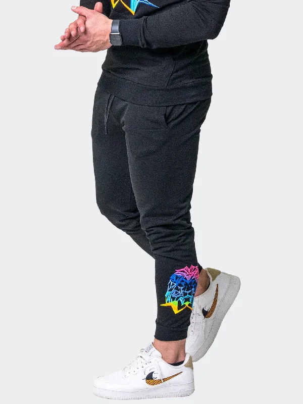 Jogger Neon Black Bohemian Men's Free