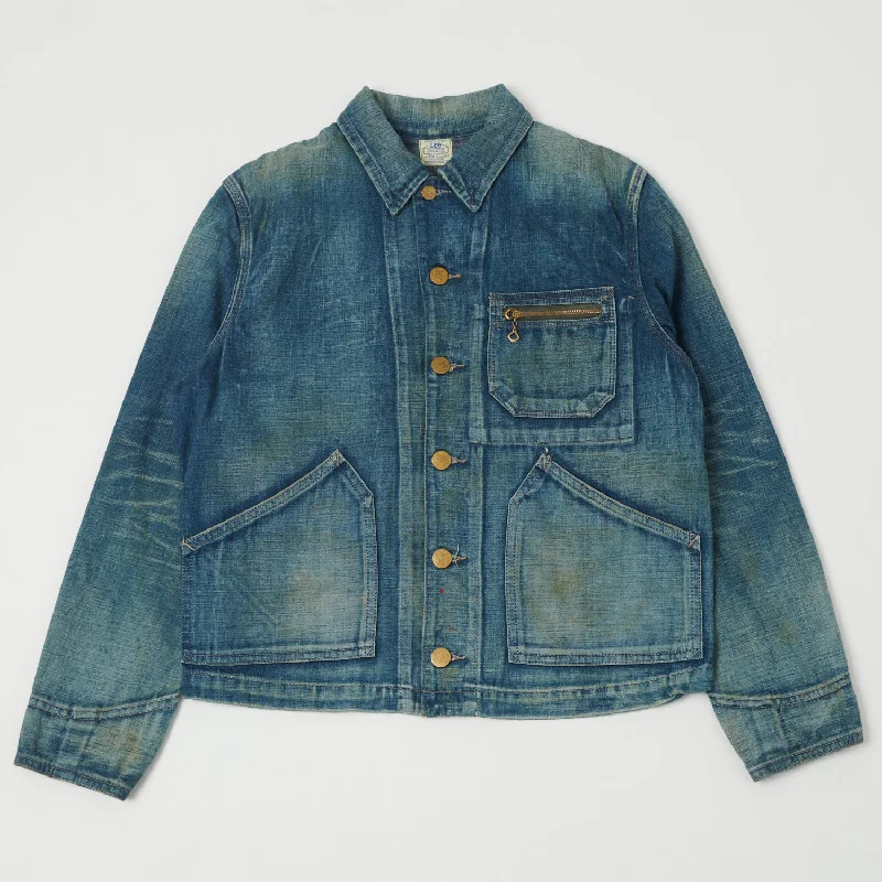 Lee Archives 191J 'Loco' Denim Jacket - Heavy Wash Monochromatic All