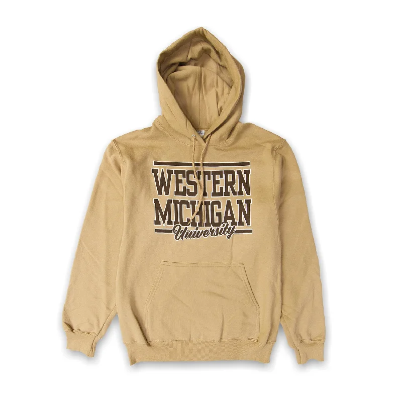 Western Michigan Script Hoodie Cool Men's Skate