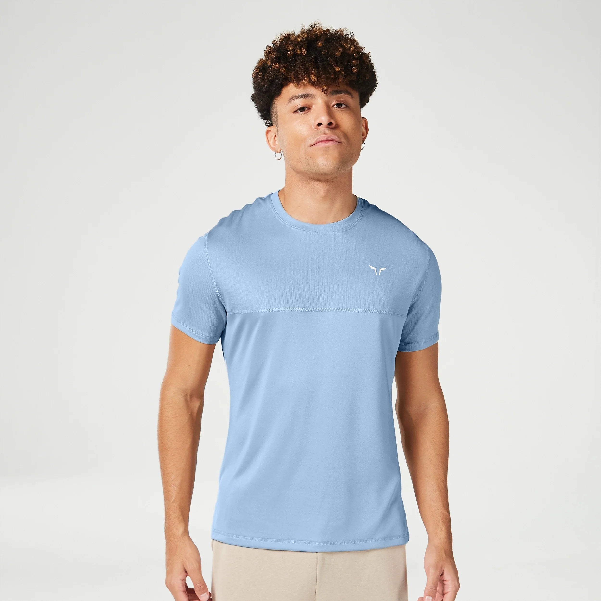 Essential Contrast Tee - Coronet Blue Trendy Men's Bucket