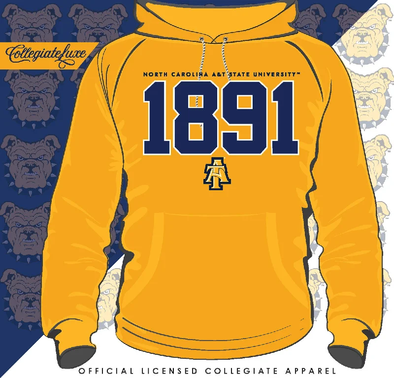 NC A&T AGGIES | EST. 1891 Unisex Hoodies (**) Hip Men's Urban