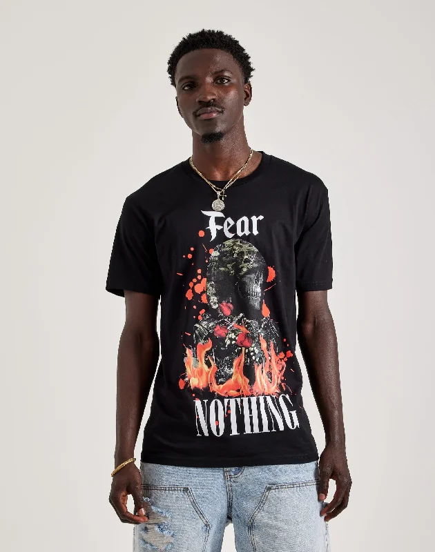 THRT Buck Fear Nothing Tee Trendy Men's Scandinavian