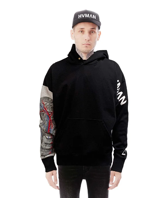 Pullover Sweatshirt In Black Modern Men's 