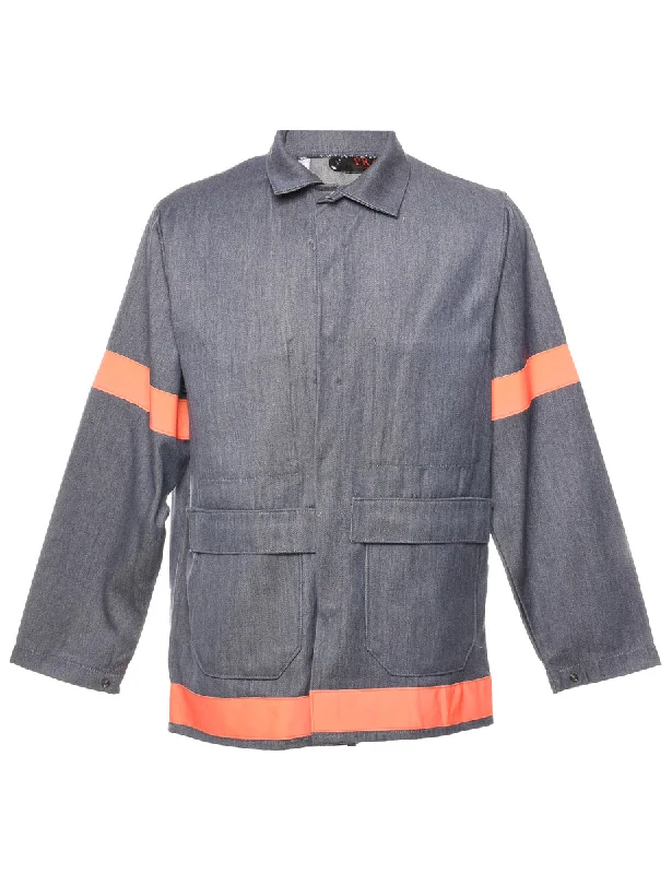 Medium Wash Workwear Jacket - M Monochromatic All