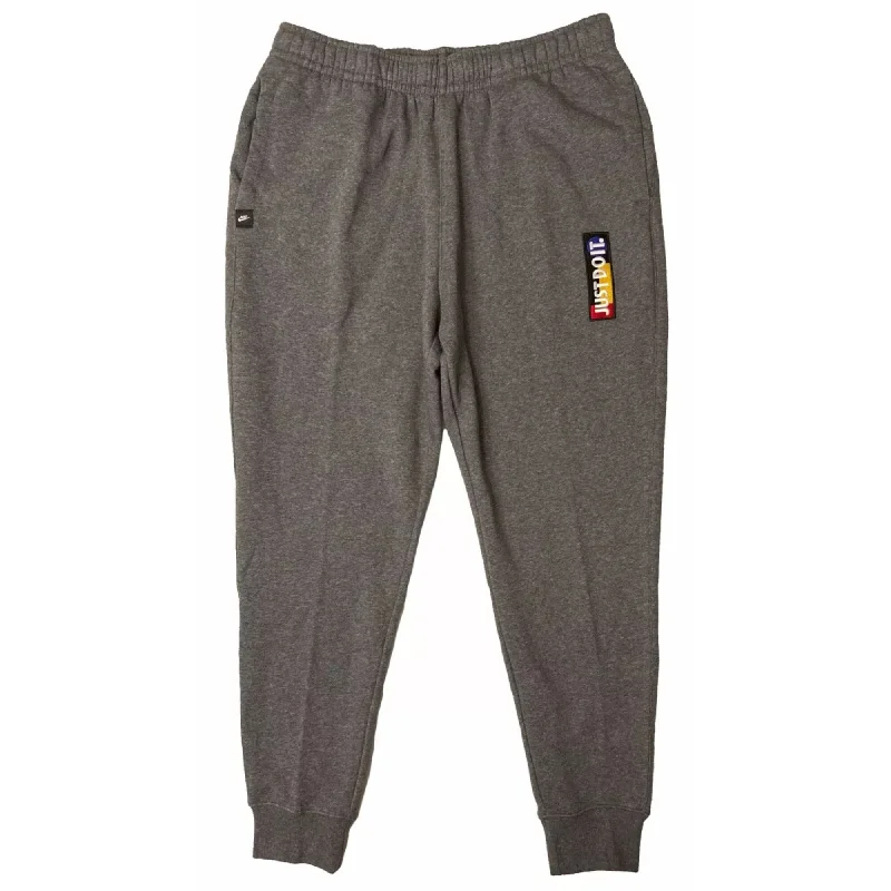 Nike Club Fleece Just Do It Joggers Grey/Multi Color  CU4062-071 Men's Bohemian Men's Free