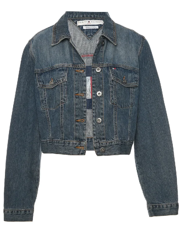 Tommy Hilfiger Denim Jacket - L Casual Men's Loose