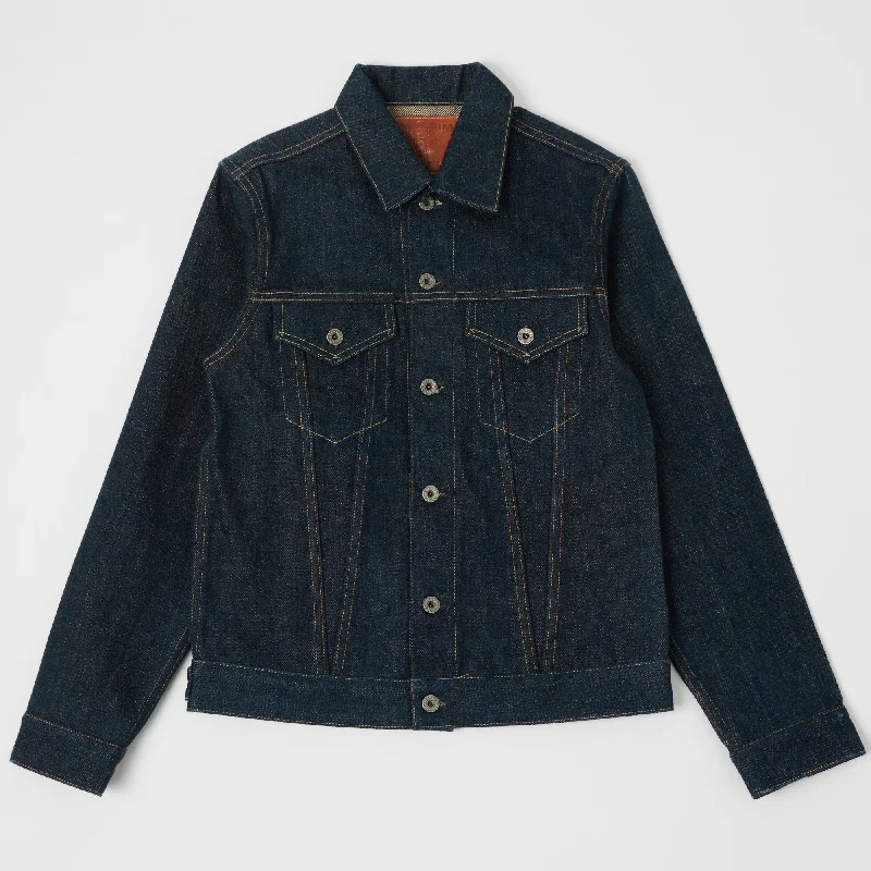 ONI 02527ZR 20oz Type III Secret Denim Jacket Unique Men's Patch