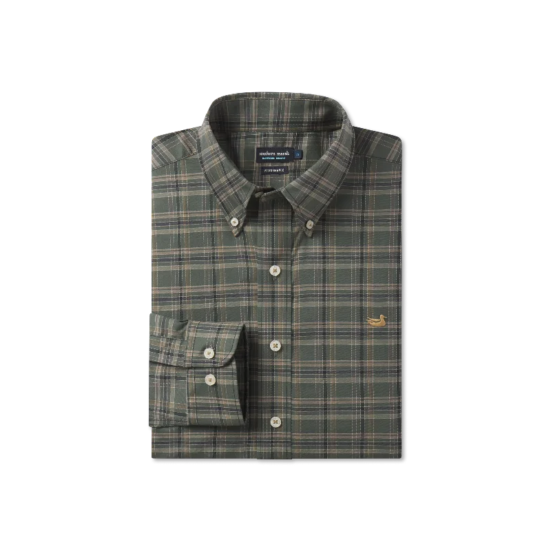 Bristol Performance Plaid Dress Shirt Rugged Men's Outdoor 