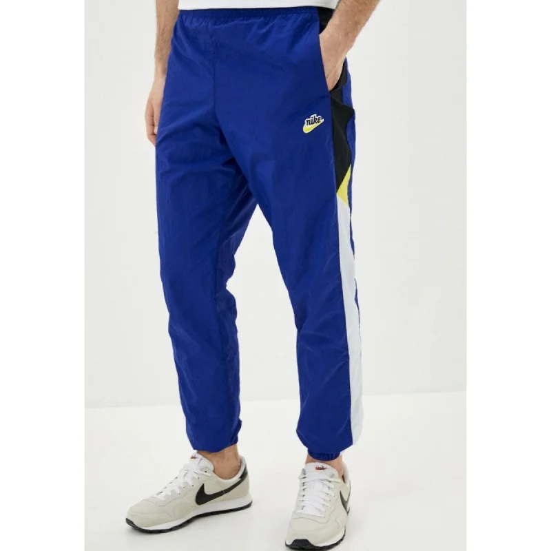 Nike Sportswear Heritage Windrunner Pants Blue/Yellow  CJ5484-455 Men's Business