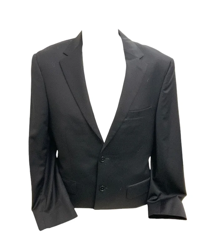 Jos. A. Banks Men's Sports Coat Black 39 R Refined Men's European