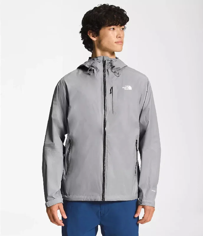 The North Face Alta Vista Jacket NF0A7QAWA91 Men's Gray Full Zip Hooded SGN1154 Practical Men's Quick