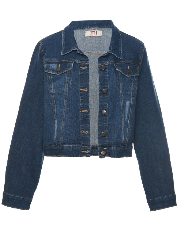 Indigo Denim Jacket - L Refined Men's Hand