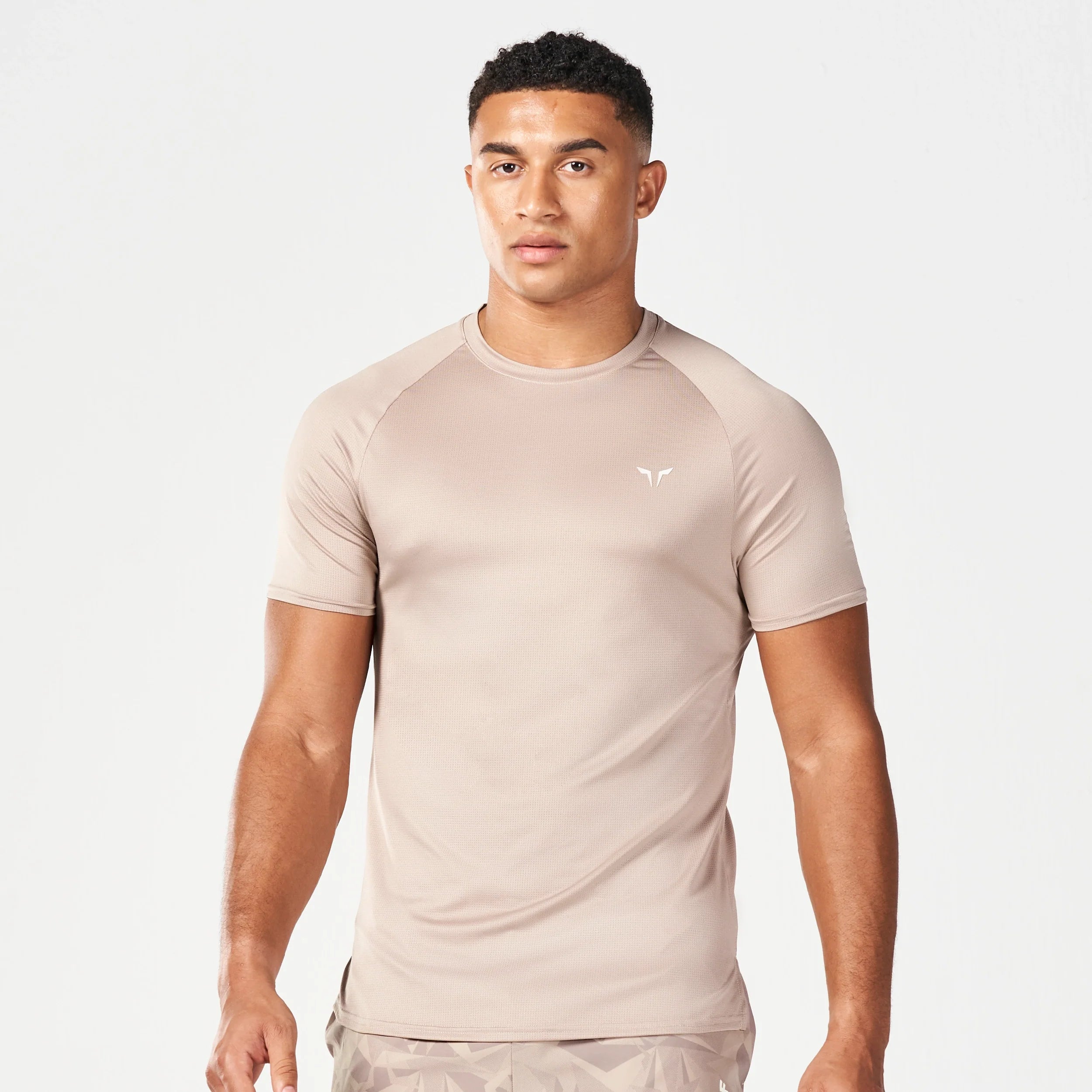 Core Mesh Tee 2.0 - Cobblestone Tailored