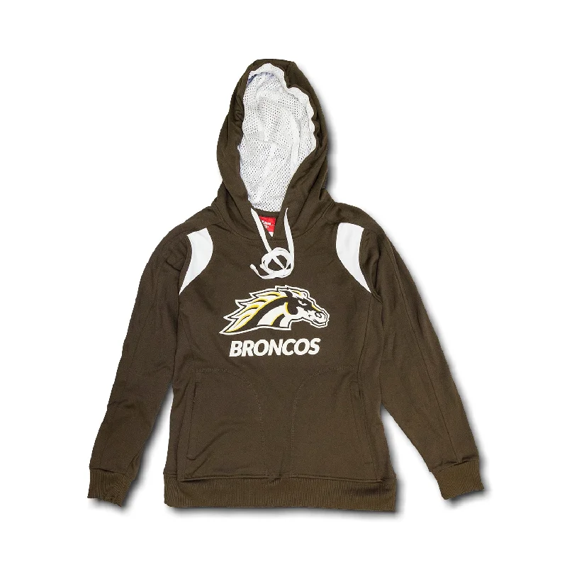 Ladies' Broncos Spirit Mark Performance Hoodie Cozy Men's Winter