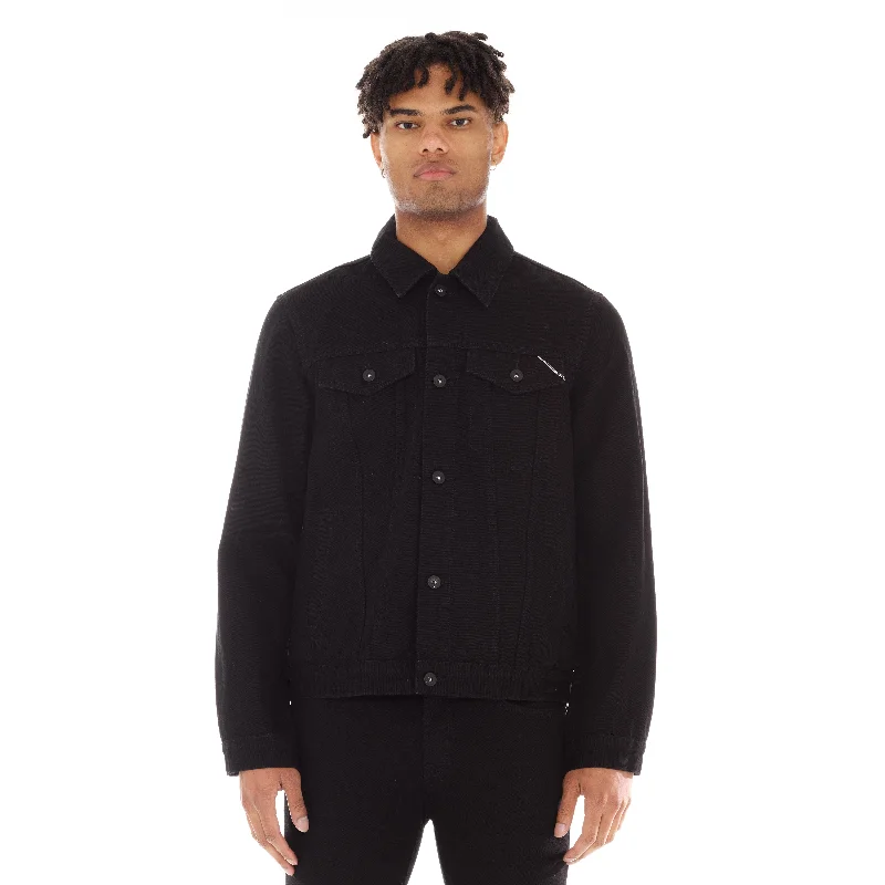 TYPE II DENIM JACKET IN DOUBLE BLACK Sharp Men's Italian