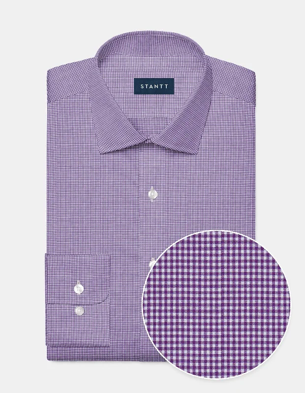 Mini Gingham - Purple Cool Men's Skate