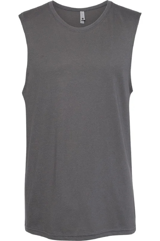 Next Level Unisex Lightweight Cotton/Poly Muscle Tank Earthy Men's Hemp