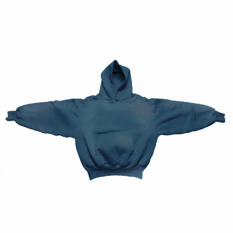 1800 GSM 'Washed Indigo' Hoodie with CRDLCK™ Laid