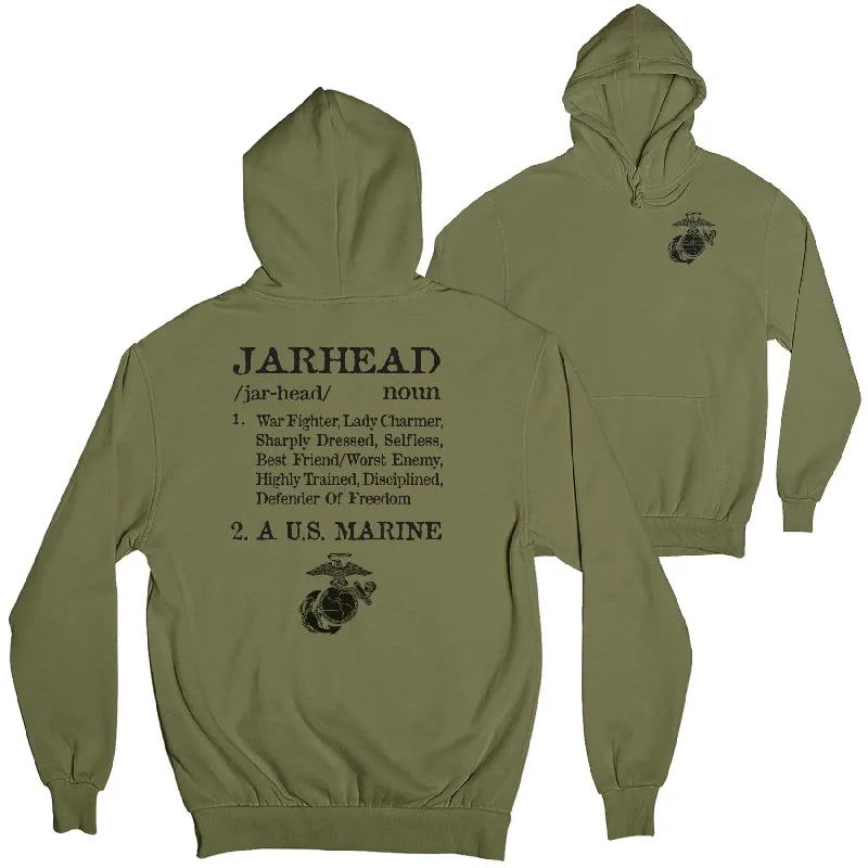 Jarhead 2-Sided Hoodie Confident Men's Power