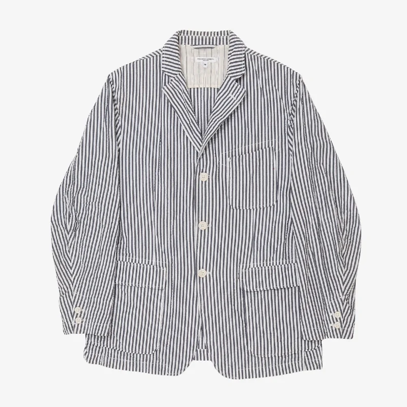 Stripe Seersucker Loiter Jacket Relaxed Men's Australian 