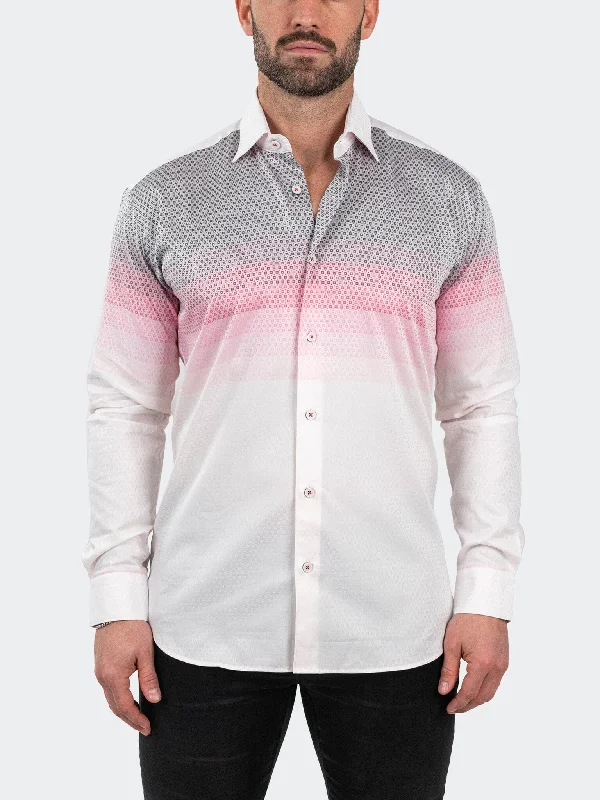 Fibonacci JacqDegrade Pink Sleek Men's Contemporary 