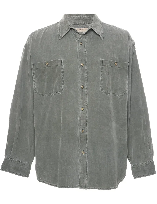 Natural Issue Corduroy Shirt - L Refined Men's Velvet