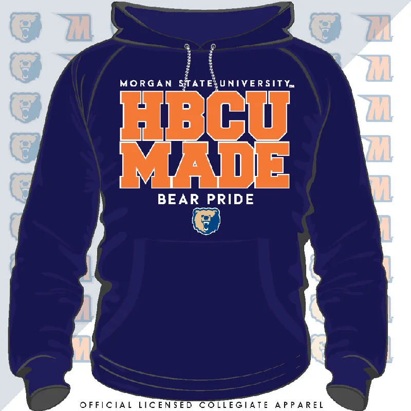 Morgan State | HBCU MADE Unisex Hoodies -Z- (DK) Monochromatic Office Style