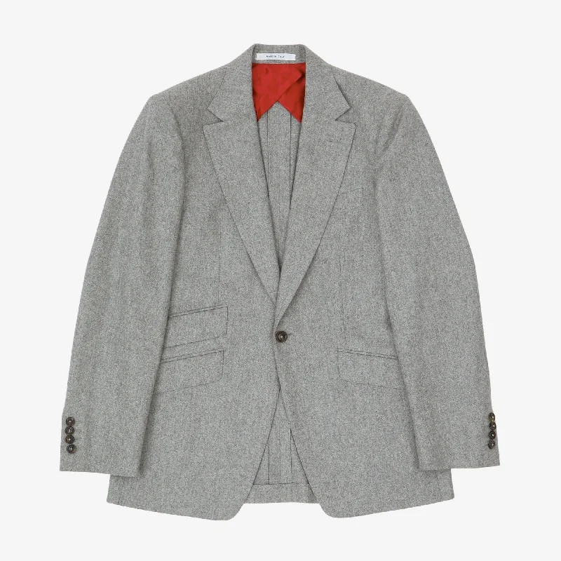 Wool Blazer + Waiscoat Traditional Men's Wool