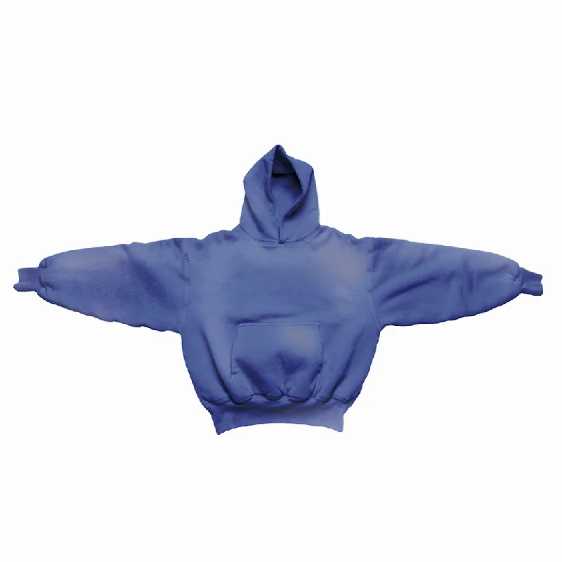 1800 GSM 'Washed Blueberry' Hoodie with CRDLCK™ Casual Men's Japanese 