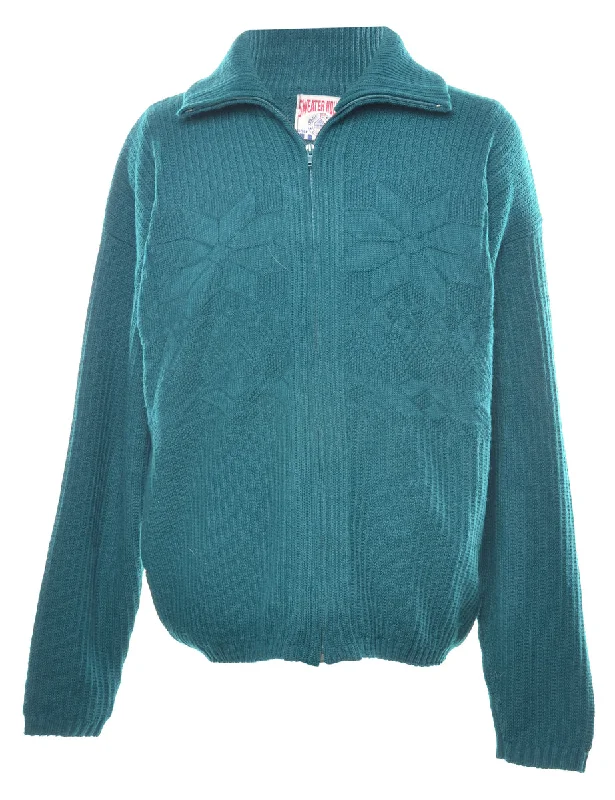 Green Nordic Cardigan - XL Refined Men's Velvet