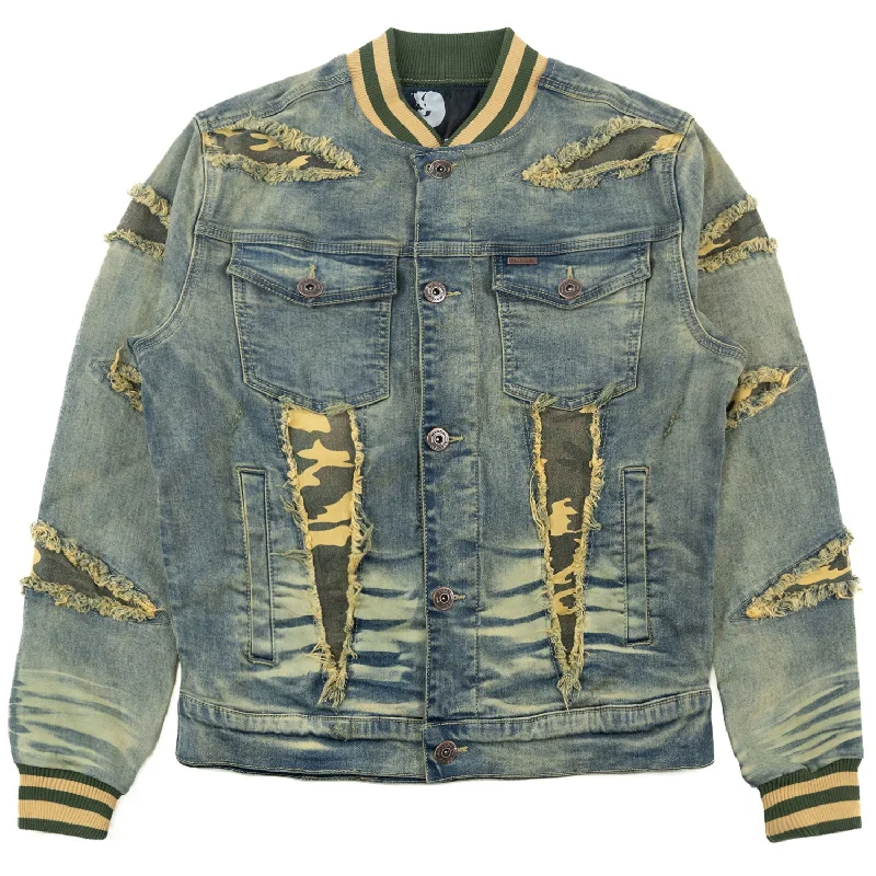 M1097 Sassari Denim Jacket - Dirt Dynamic Men's Glow