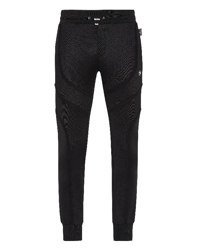 Jogging Trousers Basic Elegant Men's Cashmere