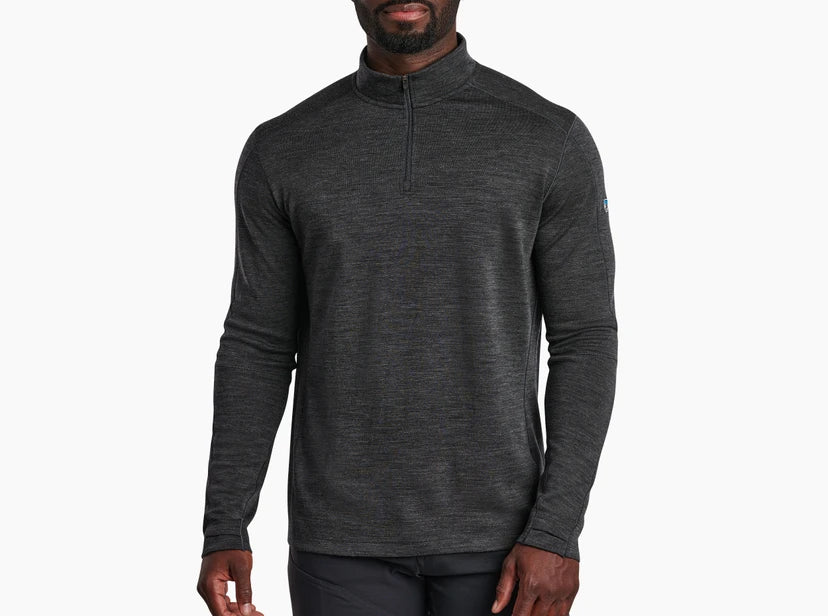 Men’s Invigoratr 1/4 Zip Merino Sweater | Kuhl Relaxed Men's Beach