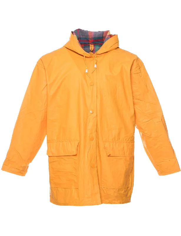 Yellow Raincoat - M Refined Men's Velvet