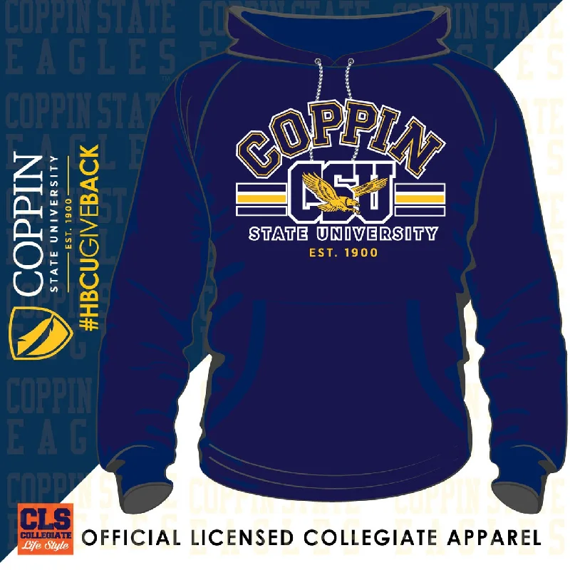 Coppin St. | TRAD | Navy Unisex Hoodie (DK) Earthy Men's Hemp