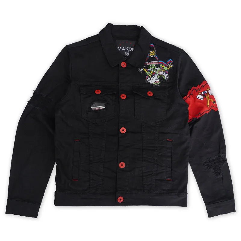 M1064 Hunting Season Denim Jacket - Black/Black Business