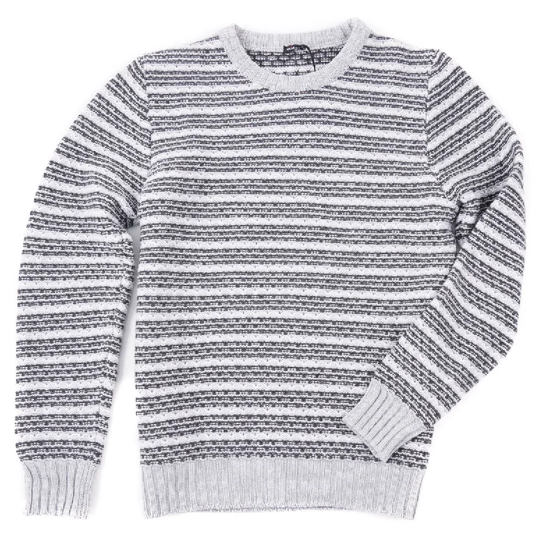 Kiton Patterned Knit Cashmere Sweater Youthful Men's Anime