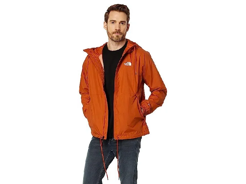 The North Face Antora NF0A7QF3LV4 Men's Rusted Bronze Hooded Rain Jacket NCL280 Dynamic Men's Moto