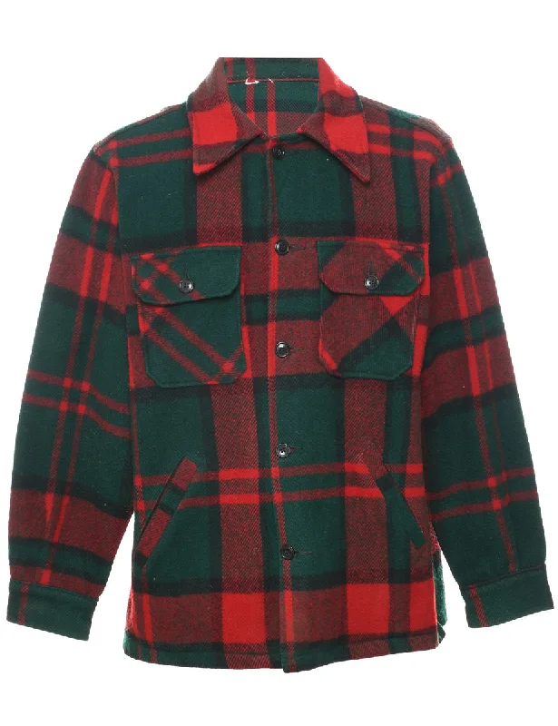 Checked Jacket - L Youthful Men's Pop