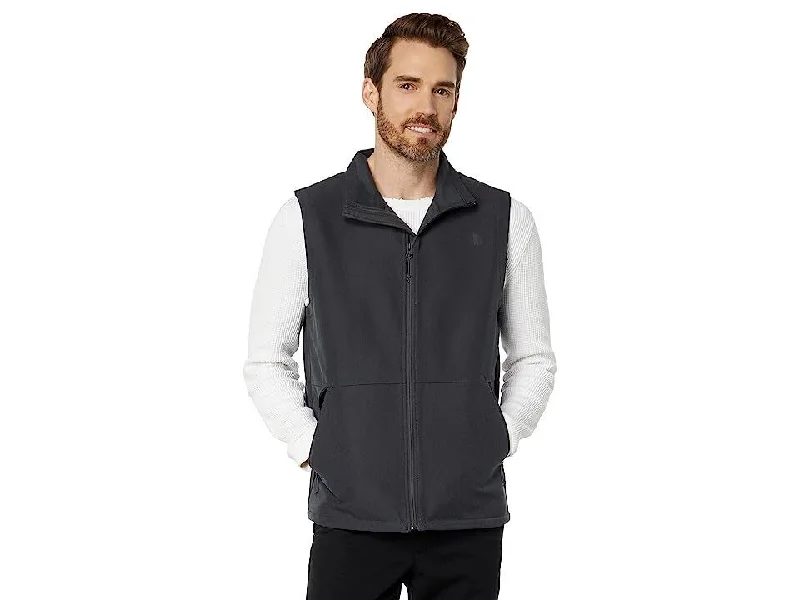 The North Face Camden NF0A7UJQ Mens Asphalt Gray Soft Shell Full Zip Vest SGN171 Monochromatic Office Style