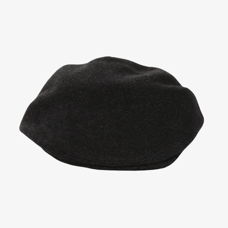 Wool Flat Cap Laid